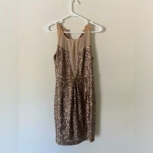 Chelsea Violet sequin dress